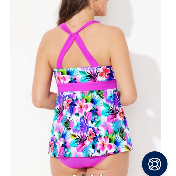 BNWT Halter V-Neckline Longer Tankini ππ€ - Picture 9 of 11